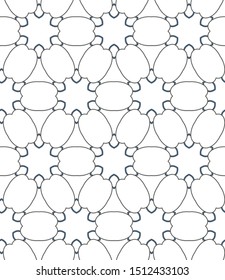 Abstract background texture in geometric ornamental style. Seamless design.