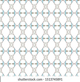 Abstract background texture in geometric ornamental style. Seamless design.