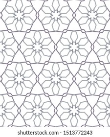 Abstract background texture in geometric ornamental style. Seamless design.