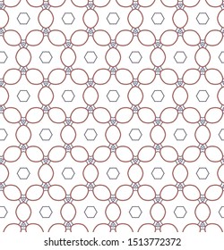 Abstract background texture in geometric ornamental style. Seamless design.