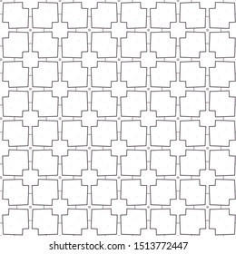 Abstract background texture in geometric ornamental style. Seamless design.