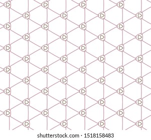 Abstract background texture in geometric ornamental style. Seamless design.