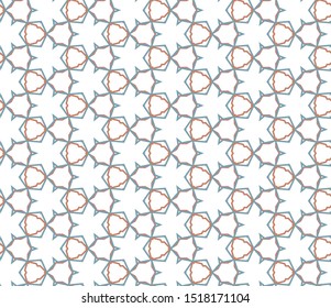 Abstract background texture in geometric ornamental style. Seamless design.