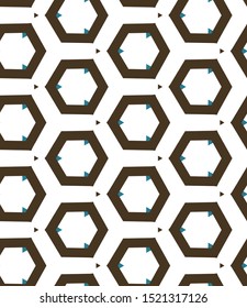 Abstract background texture in geometric ornamental style. Seamless design.
