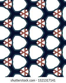 Abstract background texture in geometric ornamental style. Seamless design.