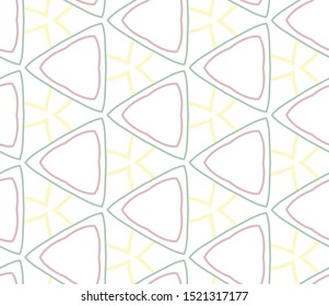 Abstract background texture in geometric ornamental style. Seamless design.