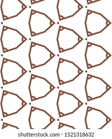 Abstract background texture in geometric ornamental style. Seamless design.