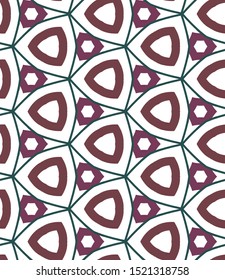Abstract background texture in geometric ornamental style. Seamless design.