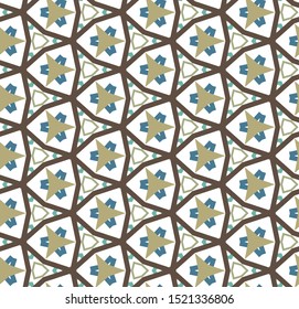 Abstract background texture in geometric ornamental style. Seamless design.