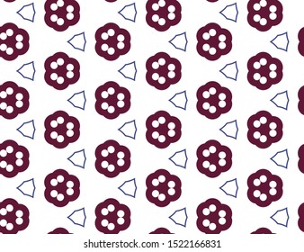 Abstract background texture in geometric ornamental style. Seamless design.