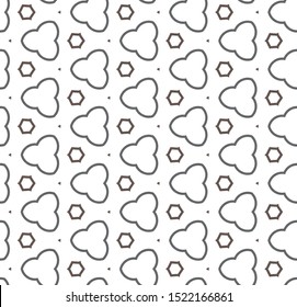 Abstract background texture in geometric ornamental style. Seamless design.