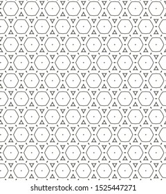 Abstract background texture in geometric ornamental style. Seamless design.