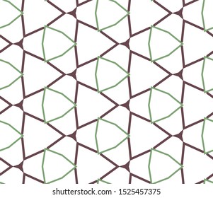 Abstract background texture in geometric ornamental style. Seamless design.