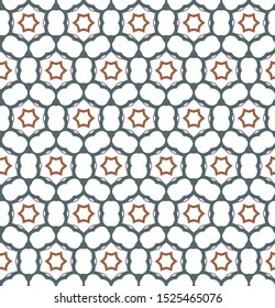 Abstract background texture in geometric ornamental style. Seamless design.