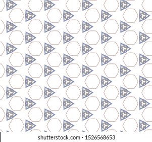 Abstract background texture in geometric ornamental style. Seamless design.