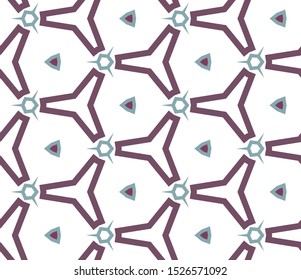 Abstract background texture in geometric ornamental style. Seamless design.
