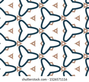 Abstract background texture in geometric ornamental style. Seamless design.