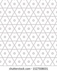 Abstract background texture in geometric ornamental style. Seamless design.