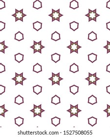 Abstract background texture in geometric ornamental style. Seamless design.