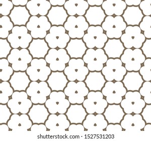 Abstract background texture in geometric ornamental style. Seamless design.