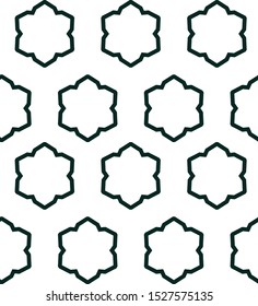 Abstract background texture in geometric ornamental style. Seamless design.
