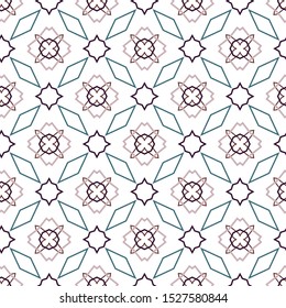 Abstract background texture in geometric ornamental style. Seamless design.
