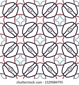 Abstract background texture in geometric ornamental style. Seamless design.