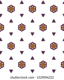 Abstract background texture in geometric ornamental style. Seamless design.