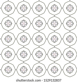 Abstract background texture in geometric ornamental style. Seamless design.