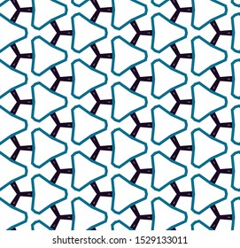 Abstract background texture in geometric ornamental style. Seamless design.