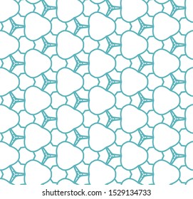 Abstract background texture in geometric ornamental style. Seamless design.