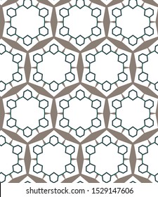 Abstract background texture in geometric ornamental style. Seamless design.