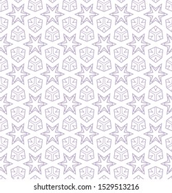 Abstract background texture in geometric ornamental style. Seamless design.