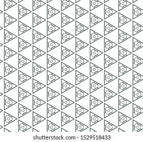 Abstract background texture in geometric ornamental style. Seamless design.