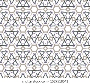 Abstract background texture in geometric ornamental style. Seamless design.