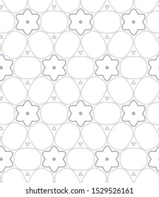 Abstract background texture in geometric ornamental style. Seamless design.