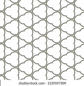 Abstract background texture in geometric ornamental style. Seamless design.