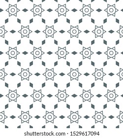 Abstract background texture in geometric ornamental style. Seamless design.