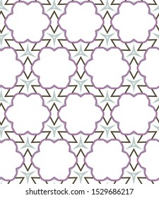 Abstract background texture in geometric ornamental style. Seamless design.