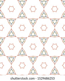 Abstract background texture in geometric ornamental style. Seamless design.