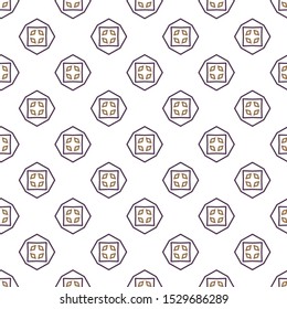 Abstract background texture in geometric ornamental style. Seamless design.