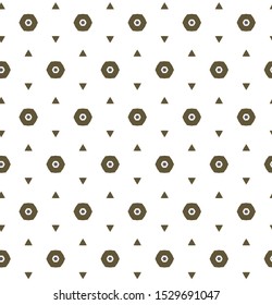 Abstract background texture in geometric ornamental style. Seamless design.