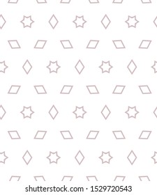 Abstract background texture in geometric ornamental style. Seamless design.
