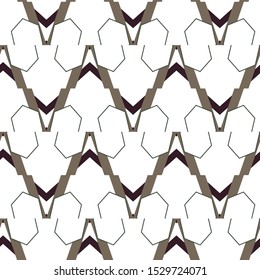 Abstract background texture in geometric ornamental style. Seamless design.
