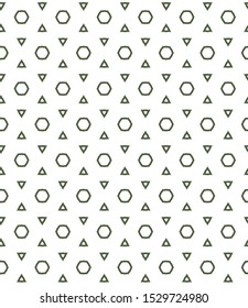 Abstract background texture in geometric ornamental style. Seamless design.