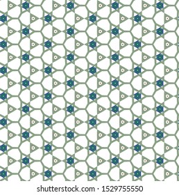 Abstract background texture in geometric ornamental style. Seamless design.