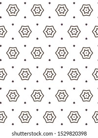 Abstract background texture in geometric ornamental style. Seamless design.