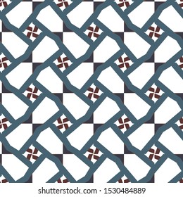 Abstract background texture in geometric ornamental style. Seamless design.