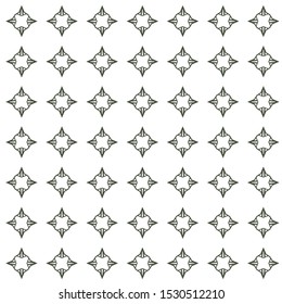 Abstract background texture in geometric ornamental style. Seamless design.