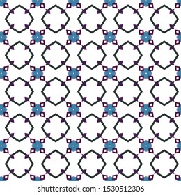 Abstract background texture in geometric ornamental style. Seamless design.
